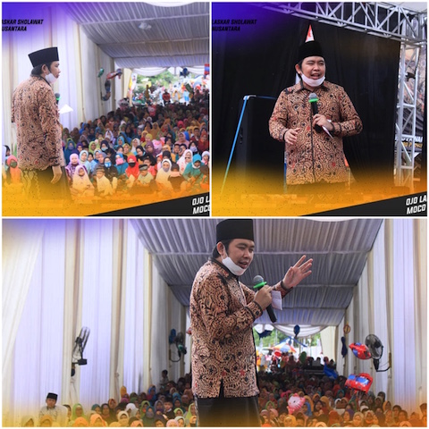 Apel Sholawat di Ponpes Nurul Chotib Al Qodiri 4 Bersama Presiden Laskar Sholawat Nusantara